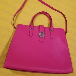 Authentic LAUREN RALPH LAUREN tote handbag Pink